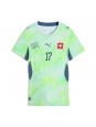 Ženski Nogometna dresi replika Švica Ruben Vargas #17 Gostujoči SP 2026 Kratek rokav